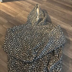 Amazon Leopard Print Hoodie